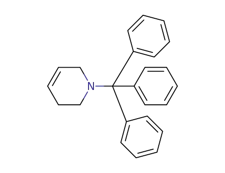 Molecular Structure of 73962-46-6 (1-trityl-1,2,3,6-tetrahydropyridine)