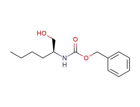 Carbamic acid, [1-(hydroxymethyl)pentyl]-, phenylmethyl ester, (S)-