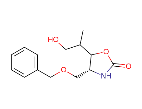 (4R)-4-(benzyloxymethyl)-5-(1-hydroxypropan-2-yl)oxazolidin-2-one