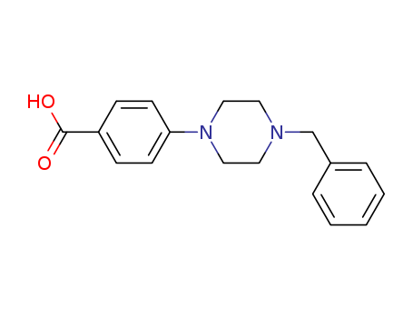 4-(4-Benzyl-1-piperazinyl)benzoic acid
