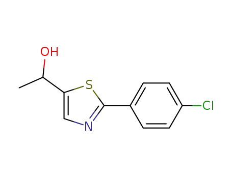 1-[2-(4-chloro-phenyl)-thiazol-5-yl]ethanol