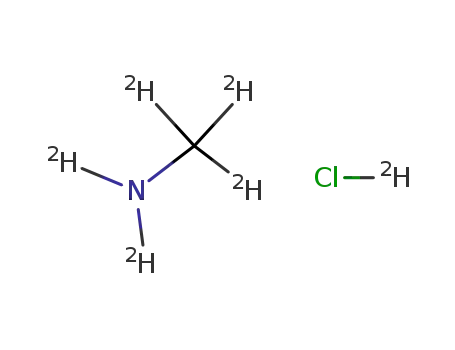 Molecular Structure of 14779-55-6 (METHYLAMINE-D5 DEUTERIOCHLORIDE)