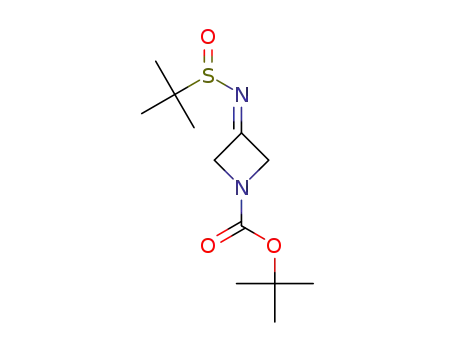 tert-부틸 3-tert-부틸술피닐미노아제티딘-1-카르복실레이트