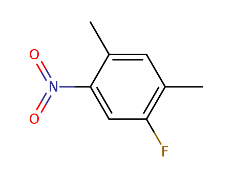 Benzene,1-fluoro-2,4-dimethyl-5-nitro- cas  345-22-2