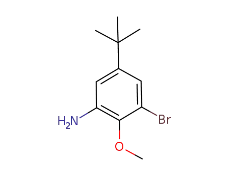 3-bromo-5-(tert-butyl)-2-methoxyaniline