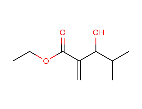 Molecular Structure of 135638-64-1 (ethyl 3-hydroxy-4-methyl-2-methylidenepentanoate)