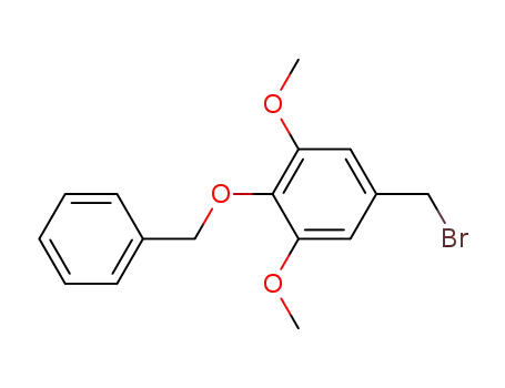 Benzene, 5-(bromomethyl)-1,3-dimethoxy-2-(phenylmethoxy)-