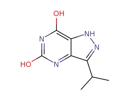 1H-Pyrazolo[4,3-d]pyrimidine-5,7(4H,6H)-dione, 3-(1-methylethyl)-