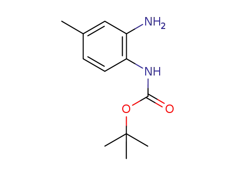 Molecular Structure of 885270-81-5 ((2-AMINO-4-METHYL-PHENYL)-CARBAMIC ACID TERT-BUTYL ESTER)