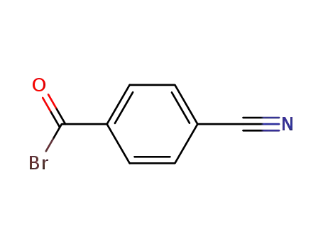 Molecular Structure of 151093-43-5 (Benzoyl bromide, 4-cyano- (9CI))