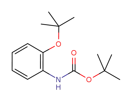 Molecular Structure of 1246523-54-5 (tert-butyl [2-(tert-butoxy)phenyl]carbamate)