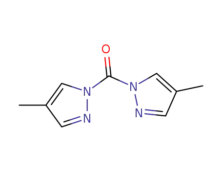 Molecular Structure of 1401660-67-0 (bis(4-methylpyrazol-1-yl)ketone)