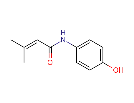 N-(4-hydroxyphenyl)-3-methylbut-2-enamide