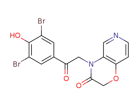 4-[2-(3,5-dibromo-4-hydroxy-phenyl)-2-oxo-ethyl]-4H-pyrido[4,3-b][1,4]oxazin-3-one