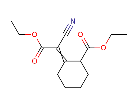 ethyl 2-(2-oxo-1-cyano-2-ethoxyethylidene)-cyclohexanecarboxylate
