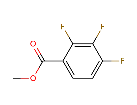 Molecular Structure of 773873-68-0 (METHYL 2,3,4-TRIFLUOROBENZOATE)