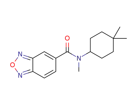 N-(4,4-dimethylcyclohexyl)-N-methyl-2,1,3-benzoxadiazole-5-carboxamide