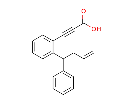 3-(2-(1-phenylbut-3-enyl)phenyl)propiolic acid