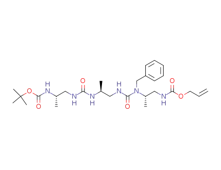 [(S)-2-(1-Benzyl-3-{(S)-2-[3-((S)-2-tert-butoxycarbonylamino-propyl)-ureido]-propyl}-ureido)-propyl]-carbamic acid allyl ester