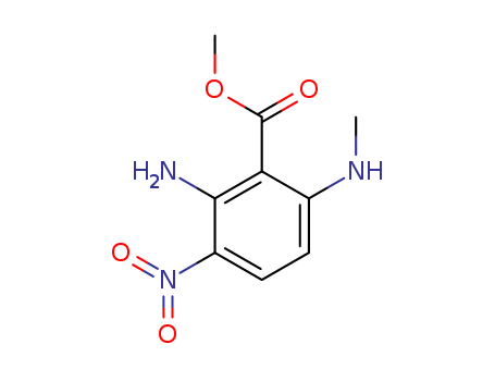 methyl 2-amino-6-(methylamino)-3-nitrobenzoate