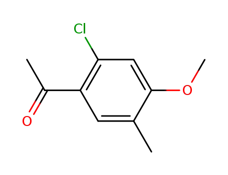 1-(2-chloro-4-methoxy-5-methyl-phenyl)-ethanone