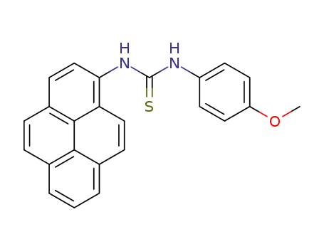 1-(4-methoxyphenyl)-3-(pyren-1-yl)thiourea