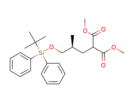 dimethyl (S)-4-(tert-butyldiphenylsilyloxy)-3-methylbutane-1,1-dicarboxylate