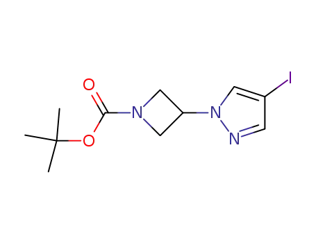 3-(4-iodopyrazol-1-yl)-azetidine-1-carboxylic acid tert-butyl ester