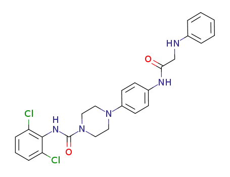 C<sub>25</sub>H<sub>25</sub>Cl<sub>2</sub>N<sub>5</sub>O<sub>2</sub>