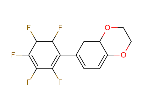 6-(perfluorophenyl)-2,3-dihydrobenzo[b][1,4]dioxin