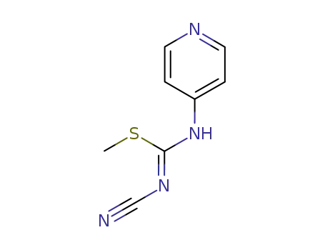 Carbamimidothioic acid, N-cyano-N'-4-pyridinyl-, methyl ester