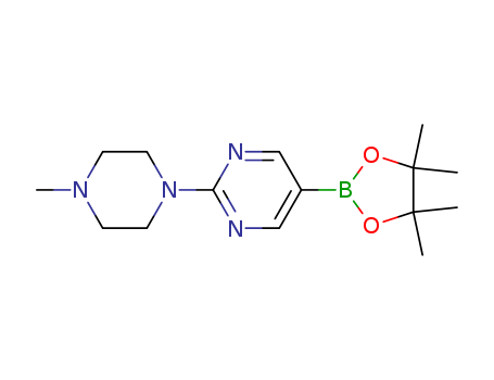 2-(4-Methylpiperazin-1-yl)pyrimidine-5-boronic acidpinacol ester