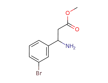 methyl 3-amino-3-(3-bromophenyl)propanoate