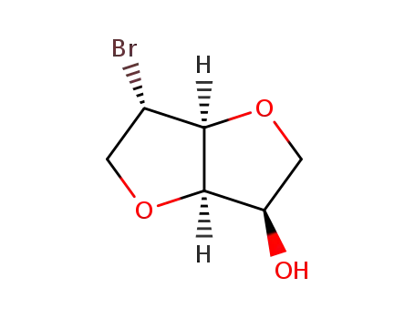 Molecular Structure of 93840-49-4 (6-bromohexahydrofuro[3,2-b]furan-3-ol)