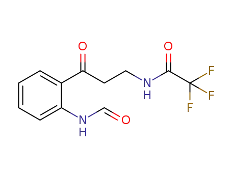 N-formyl-2-(3-trifluoracetylaminopropionyl)aniline