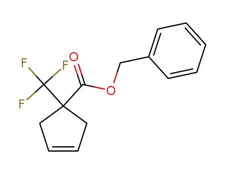 benzyl 1-(trifluoromethyl)cyclopent-3-enecarboxylate