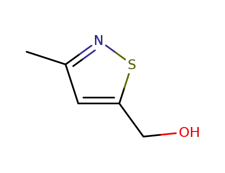 Molecular Structure of 17265-60-0 (5-Isothiazolemethanol, 3-methyl-)