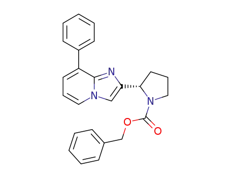 (S)-benzyl 2-(8-phenylimidazo[1,2-a]pyridin-2-yl)pyrrolidine-1-carboxylate
