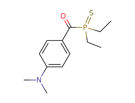 diethyl(4-(dimethylamino)benzoyl)phosphine sulfide
