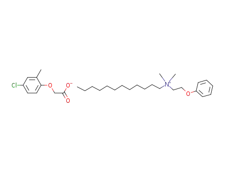 Molecular Structure of 1082249-07-7 (domiphen (4-chloro-2-methylphenoxy)acetate)
