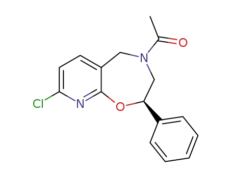 (R)-1-(8-chloro-2-phenyl-2,3-dihydropyrido[3,2-f][1,4]oxazepin-4(5H)-yl)ethanone