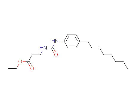 ethyl 3-(3-(4-octylphenyl)ureido)propanoate