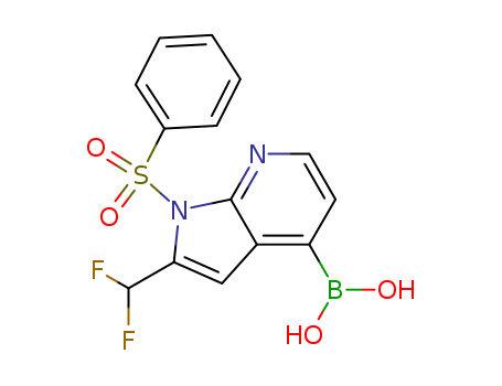 Boronic acid, B-[2-(difluoroMethyl)-1-(phenylsulfonyl)-1H-pyrrolo[2,3-b]pyridin-4-yl]-