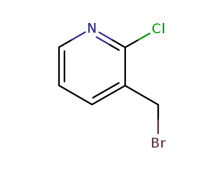 Molecular Structure of 111108-72-6 (3-(bromomethyl)-2-chloropyridine)