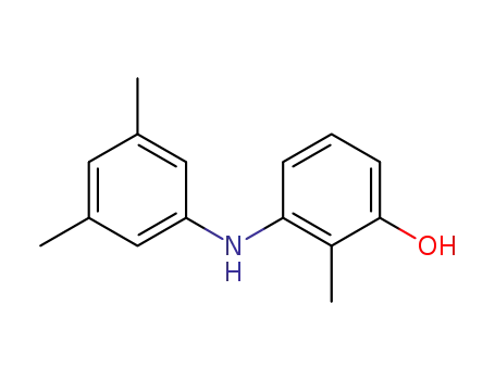 Molecular Structure of 1198117-45-1 (3-[(3,5-dimethylphenyl)amino]-2-methylphenol)