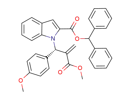 C<sub>34</sub>H<sub>29</sub>NO<sub>5</sub>