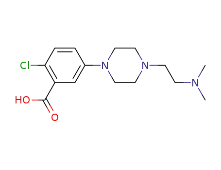 2-chloro-5-[4-(2-dimethylamino-ethyl)-piperazin-1-yl]-benzoic acid