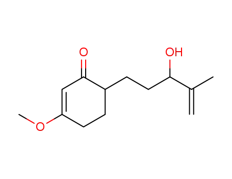 6-[3'-hydroxy-4'-methylpent-4'-en-1'-yl]-3-methoxycyclohex-2-en-1-one