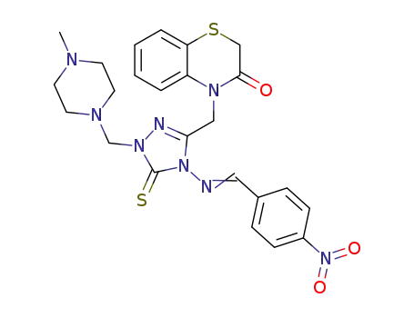 C<sub>24</sub>H<sub>26</sub>N<sub>8</sub>O<sub>3</sub>S<sub>2</sub>