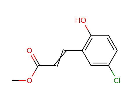 2-Propenoic acid, 3-(5-chloro-2-hydroxyphenyl)-, methyl ester